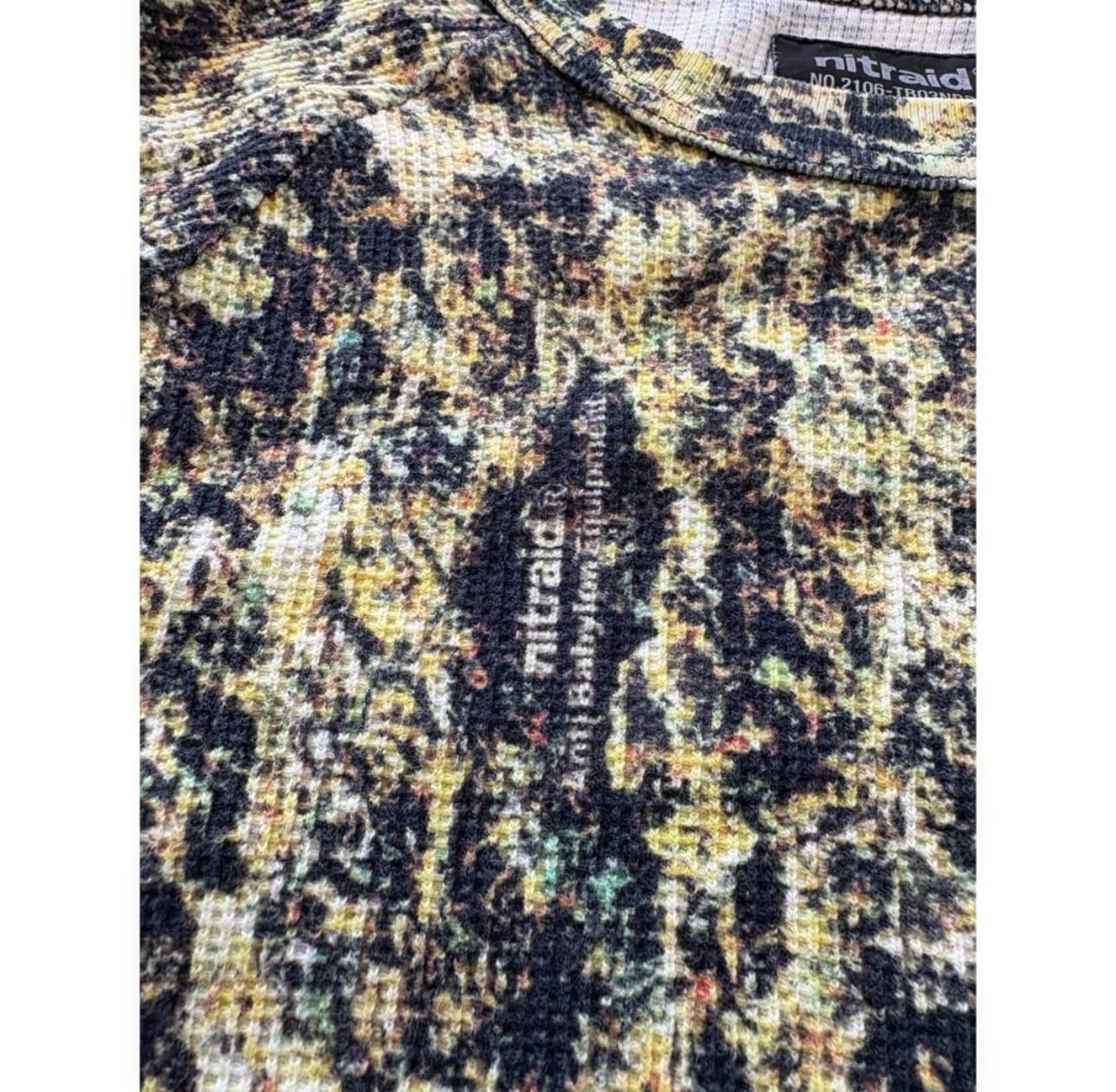nitraid real weed camouflage thermal cut-and-sewn | protocol