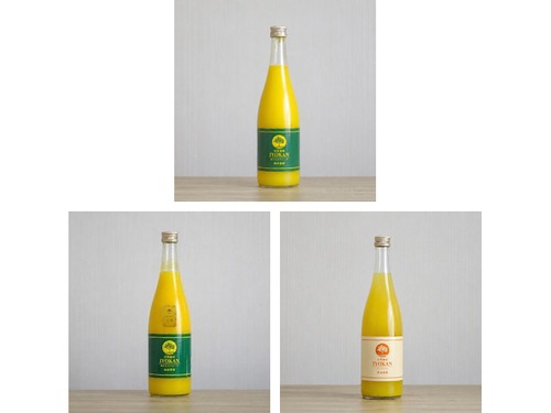 選べる【皮ごと・追熟・皮なし】伊予柑ジュース720ml 1本