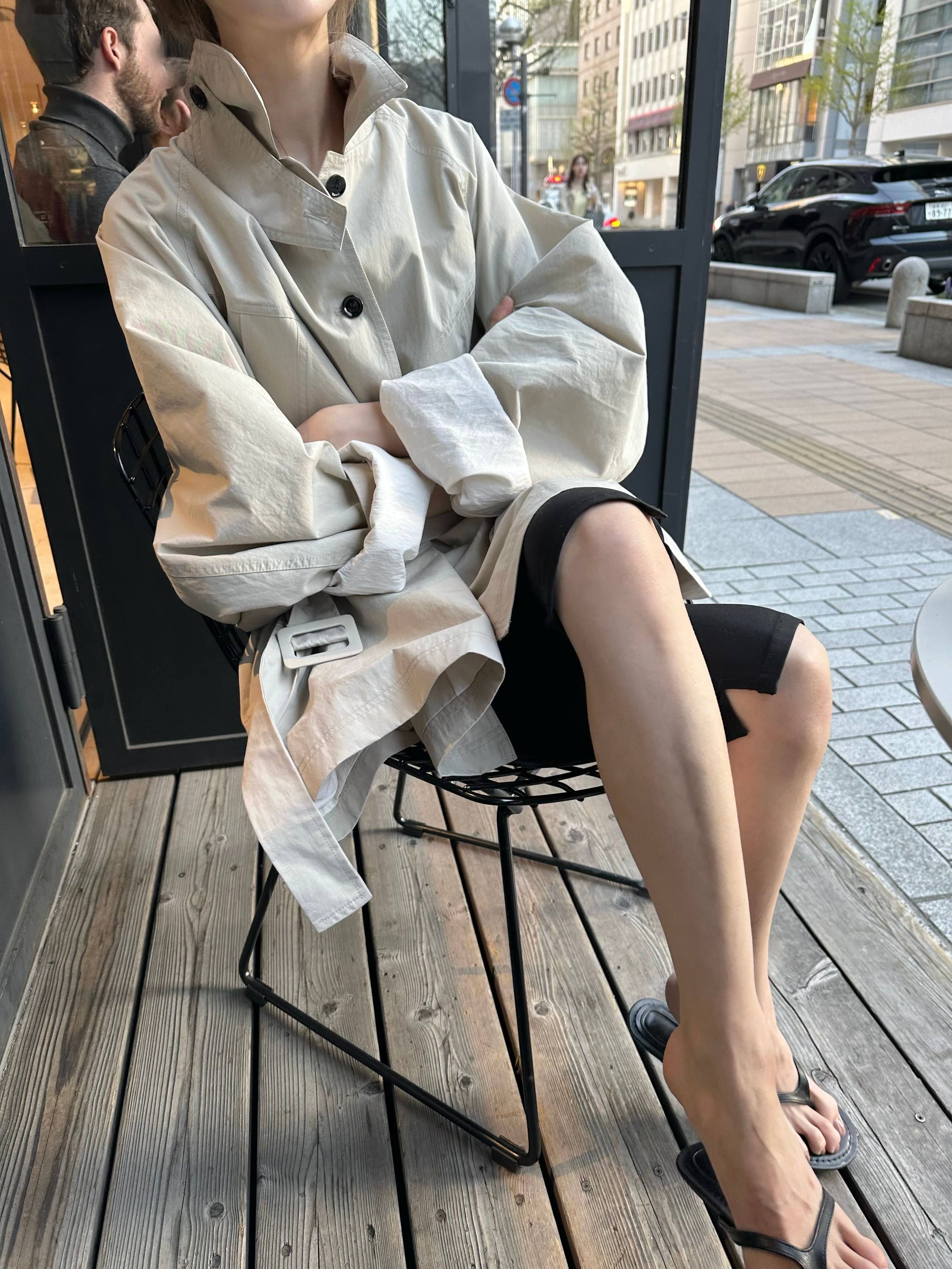 ・urban half trenchcoat