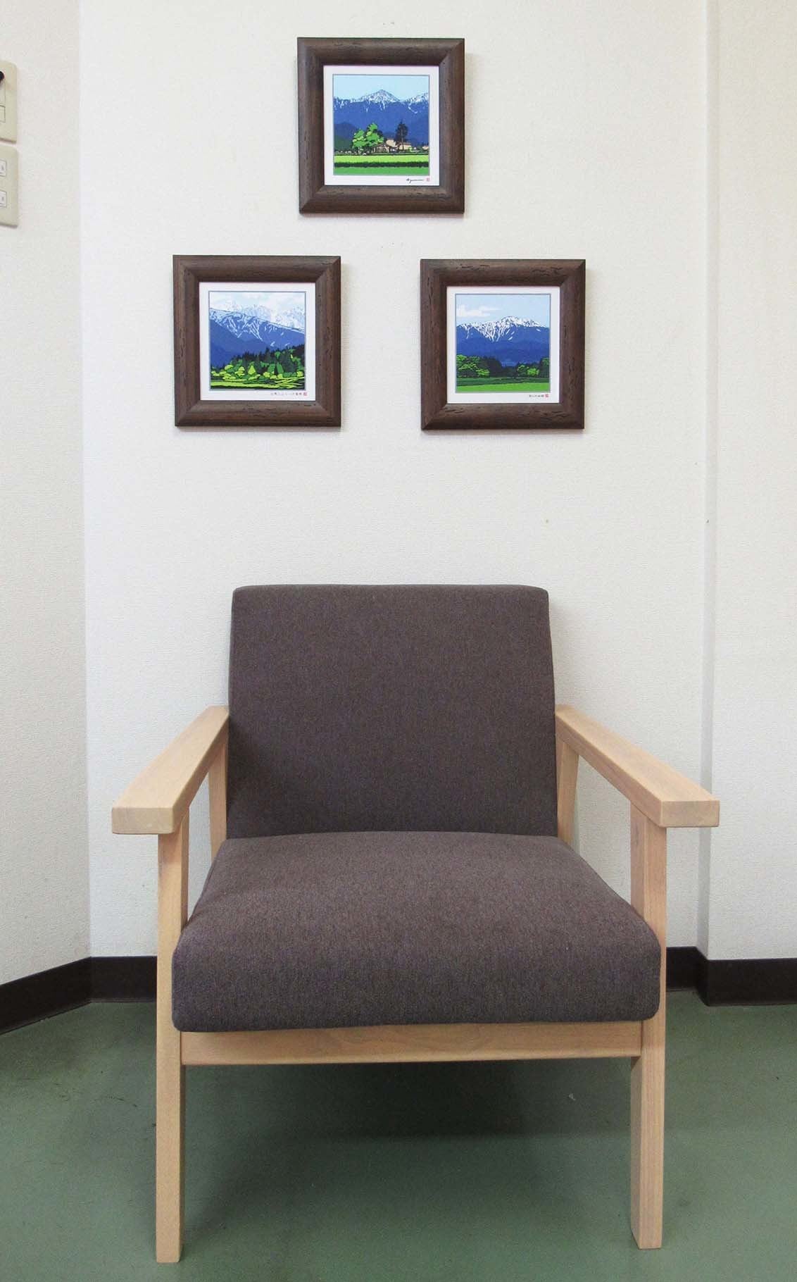 のあさん専用　28日 WA-53 安曇野・初夏の常念岳 | あさの たかを デザインオフィス