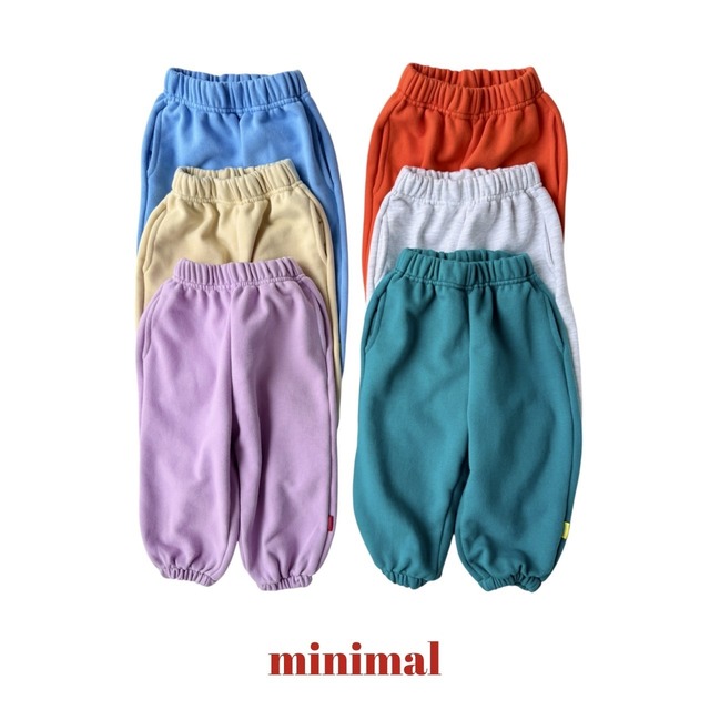 【即納】six jogger pants / MINIMAL