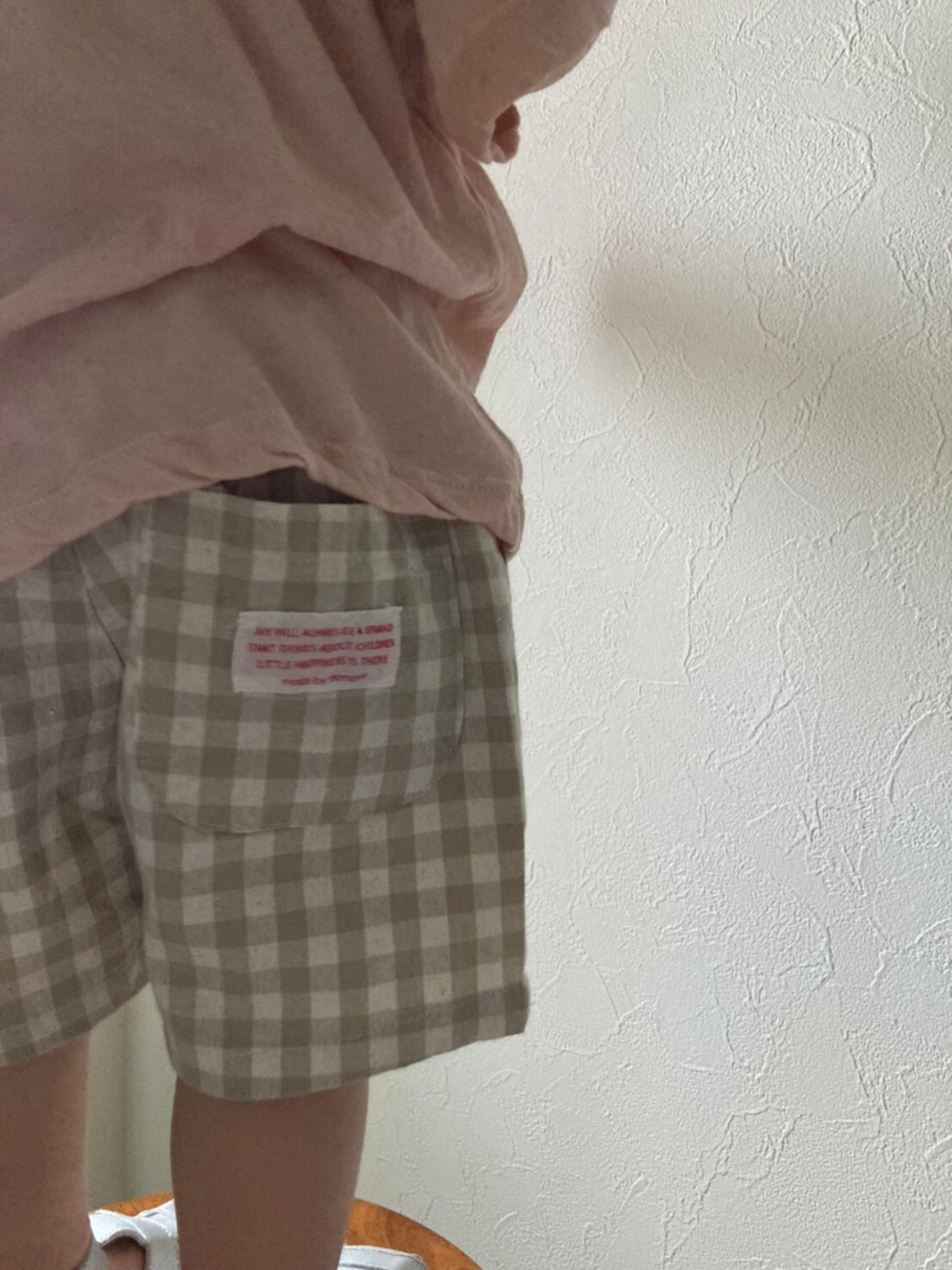 （即納）mamami / check pants