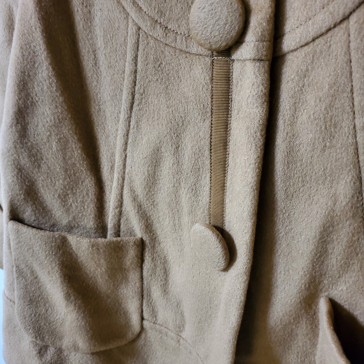 【USED】シップス　スプリングコート　ポンチョ