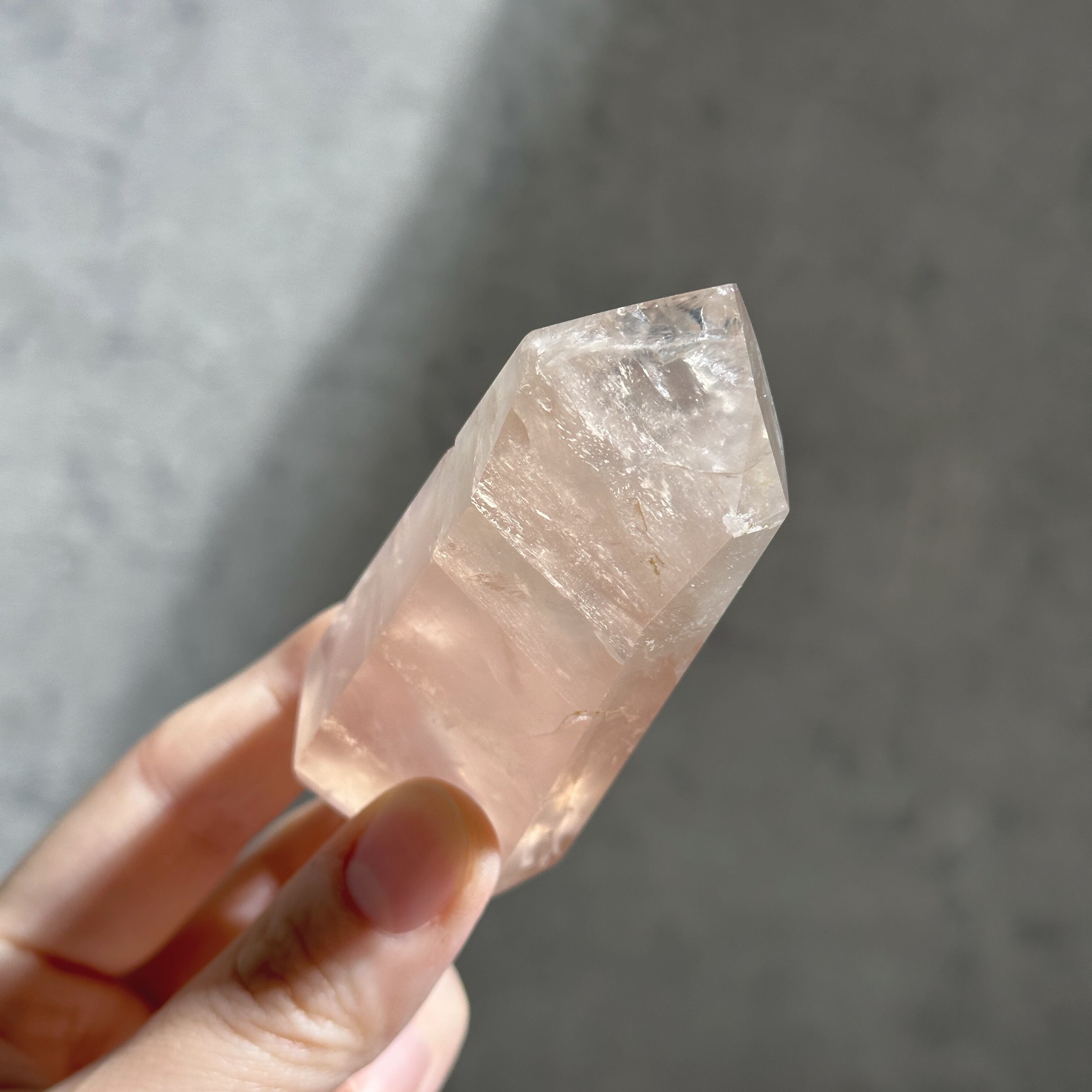 ローズクォーツ×ゴールデンヒーラー タワー53◇ Rose Quartz x Golden