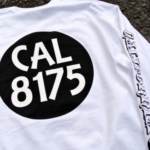 CAL8175 " Basic Logo ロンT "   ホワイト