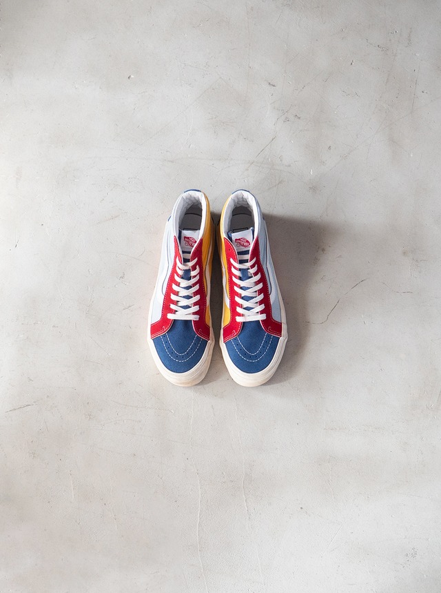 "Vans" used Sk8-Hi 38 DX Anaheim Factory multi-color 24.0cm