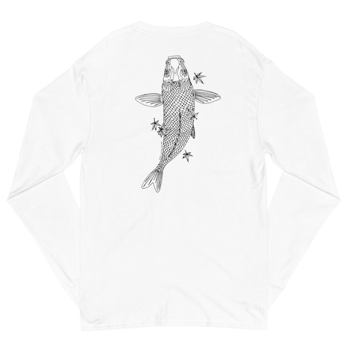 鯉2012/BackPrint(Men's Champion Long Sleeve Shirt)