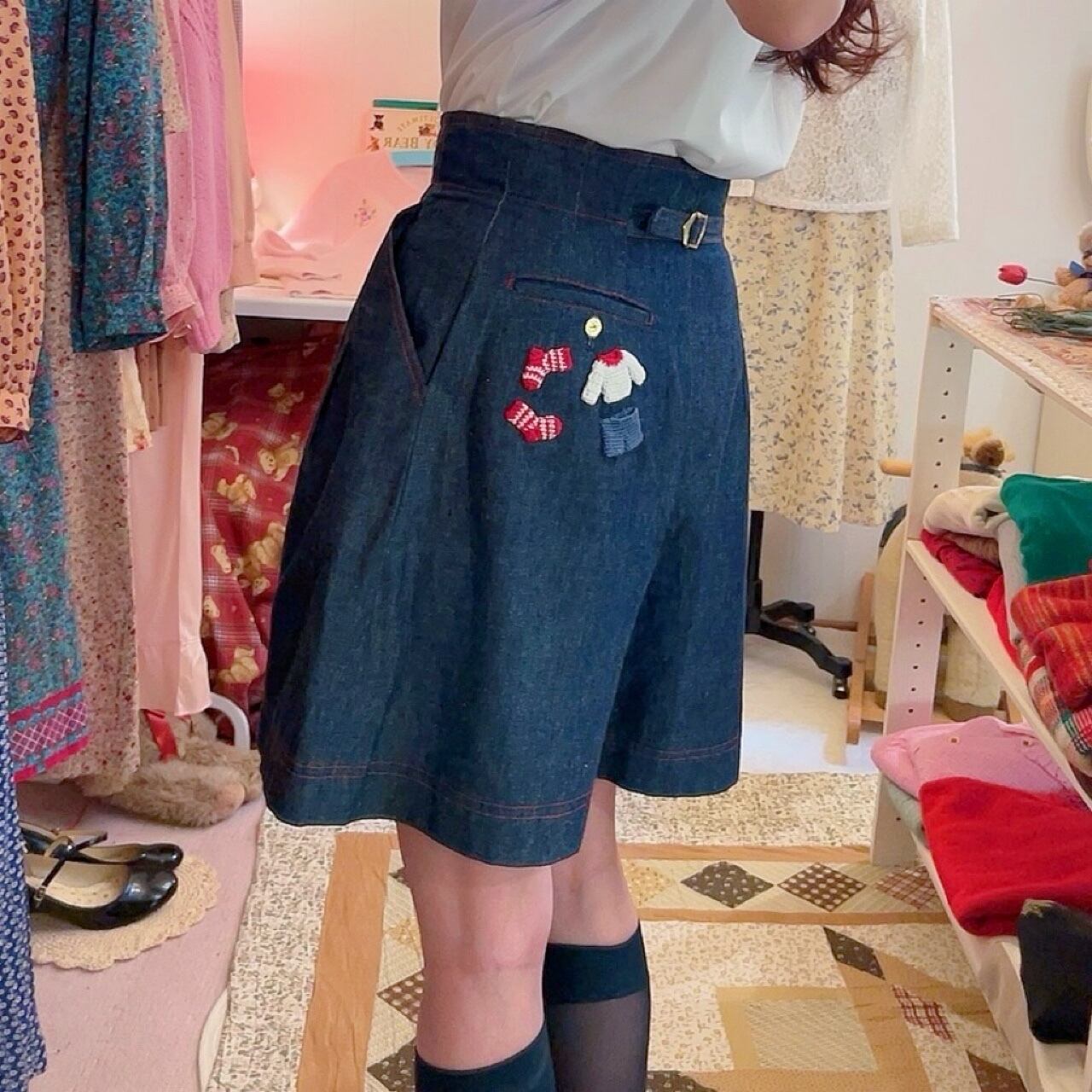 remake ✂︎ twinning with dwarf short pants