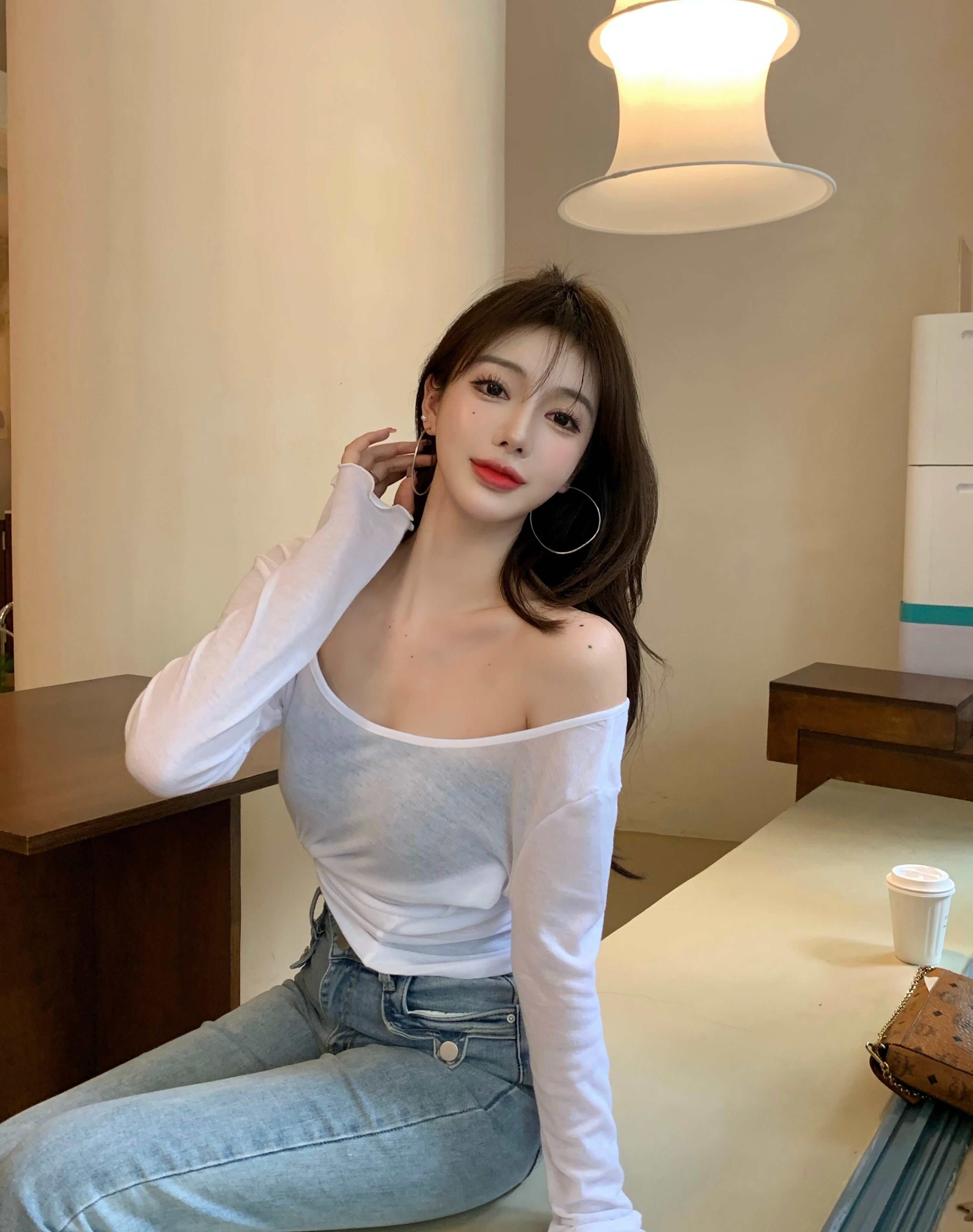 ブラックバック薄手スリムシャツ ピュア ブラックストロベリース19440090333