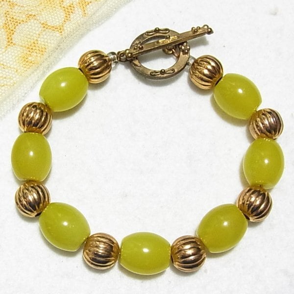 勝負運＆金運上昇】天然石 爆裂黃水晶＆水晶 九馬頭ブレスレット 8