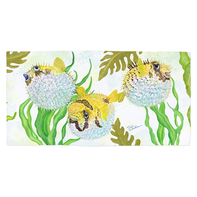 【バスタオル】氷原の隣人（アザラシとペンギン）