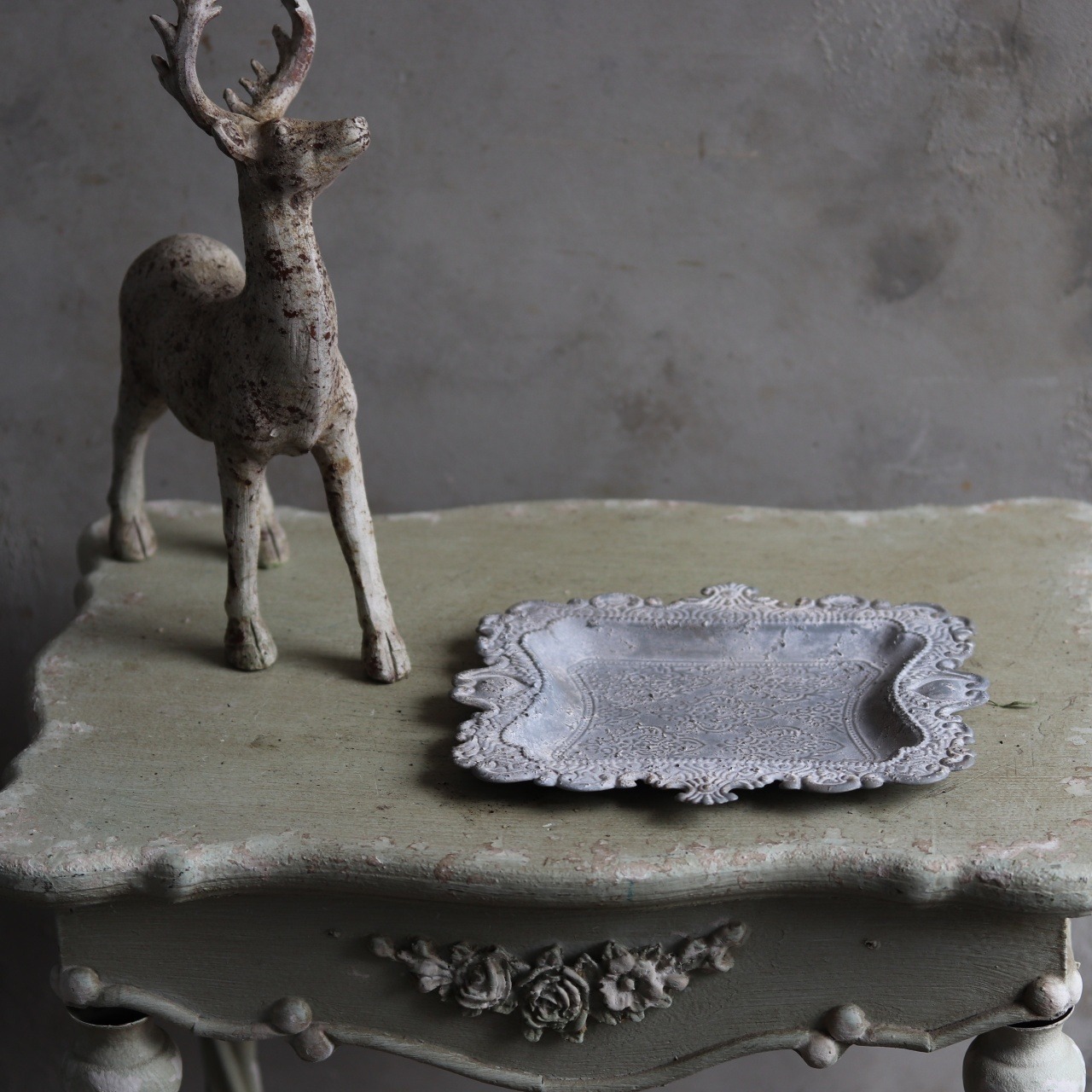 アルジャンテ・デコトレー　アンティーク調　シャビーシック　オシャレ