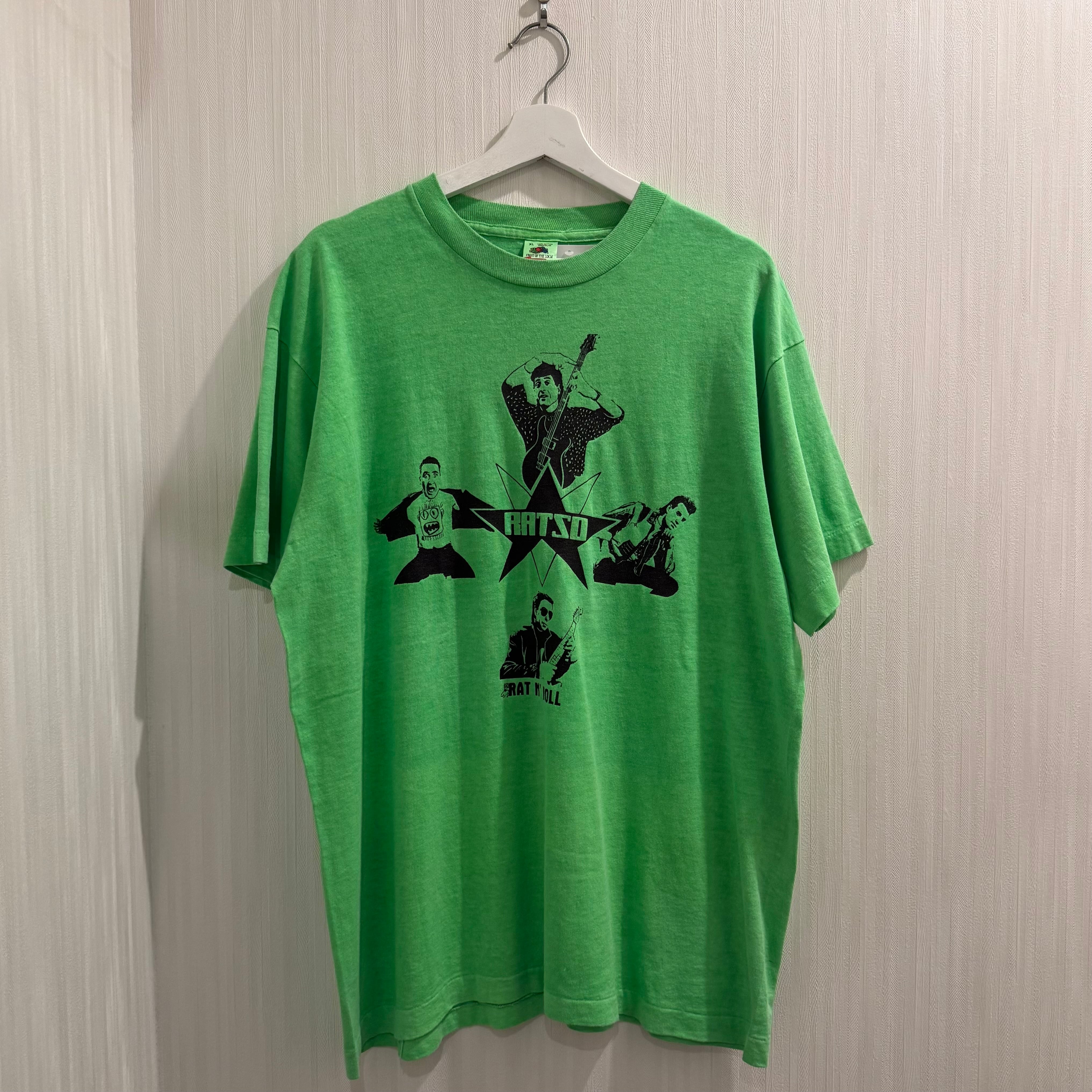 Dead Stock!! 1990s RATSO "Just another night!" T-shirt【DST】