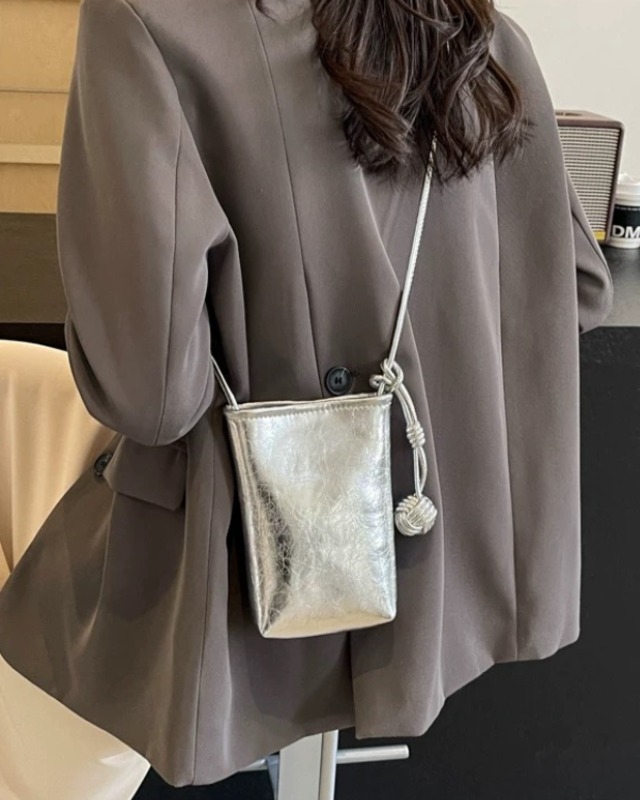 Metallic Mini Shoulder Bag（4color）［A0359］