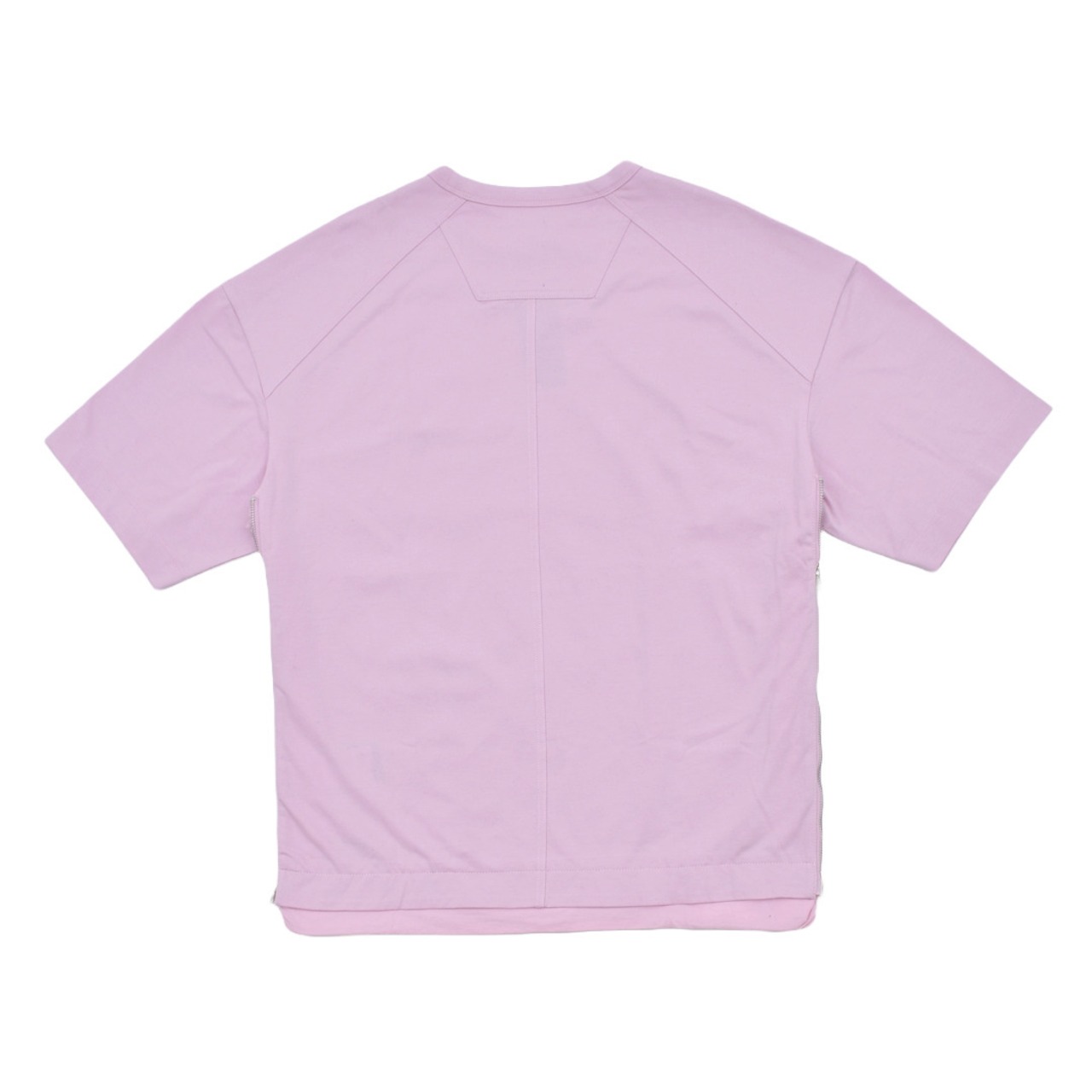 【JUUN J】Layered Side Zip Short Sleeve T-Shirts - 2