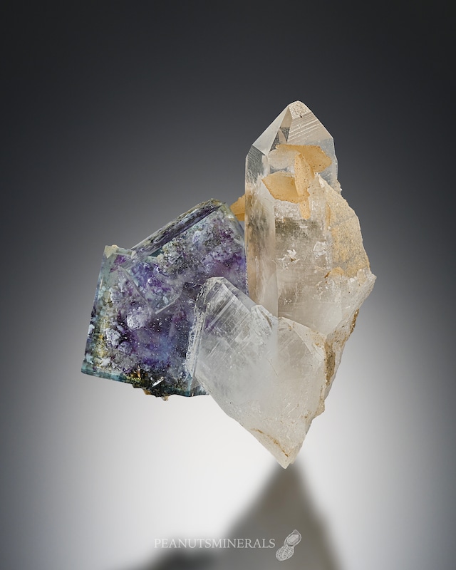 カルサイト / クォーツ【Calcite on Quartz】中国産