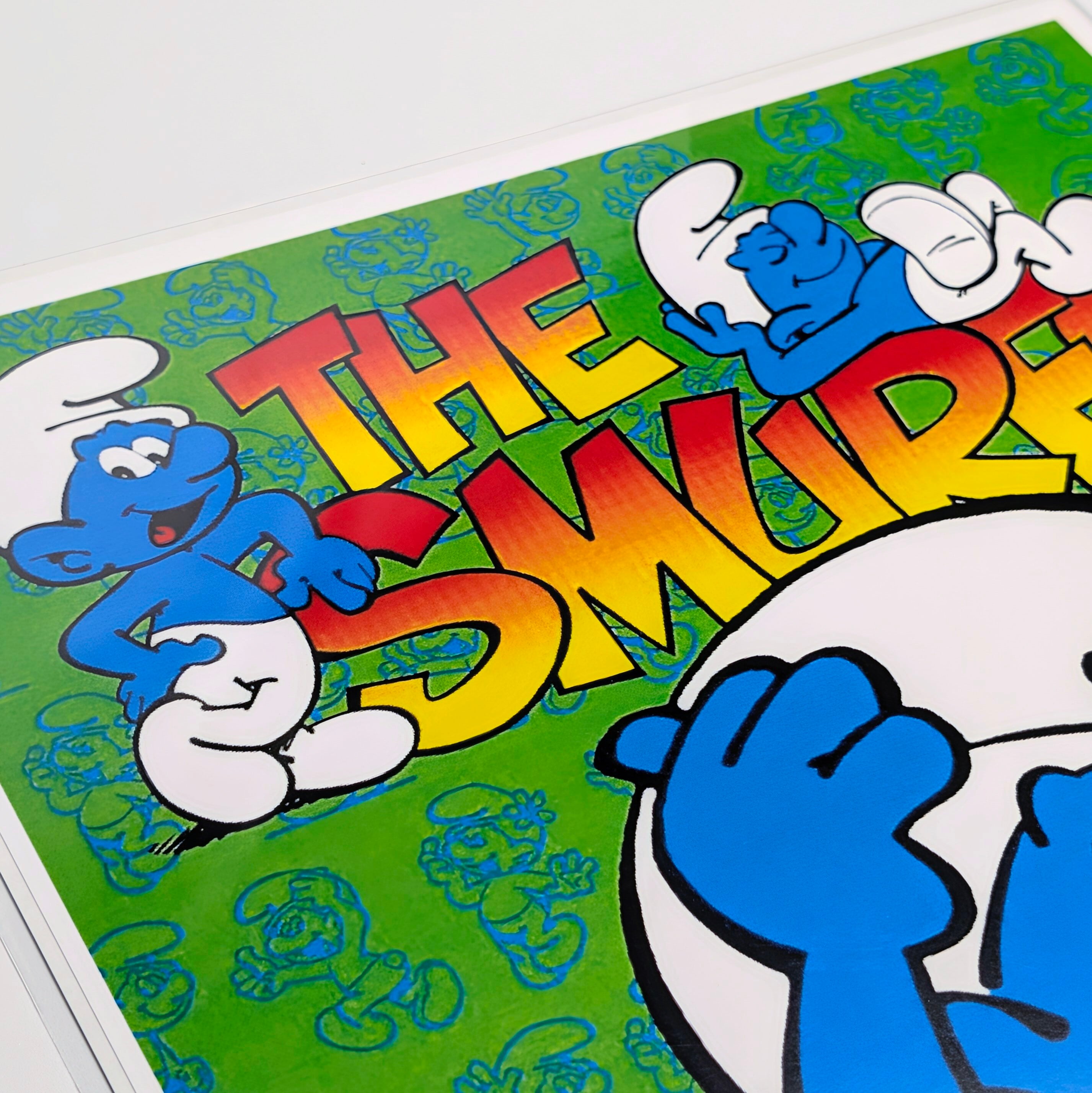 ♫ちょうどいいB4ポスター♫【 Smurf ( スマーフ)】スマーフェット〚アメリカン雑貨 アメトイ〛