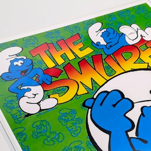 ♫ちょうどいいB4ポスター♫【 Smurf ( スマーフ)】スマーフェット〚アメリカン雑貨 アメトイ〛