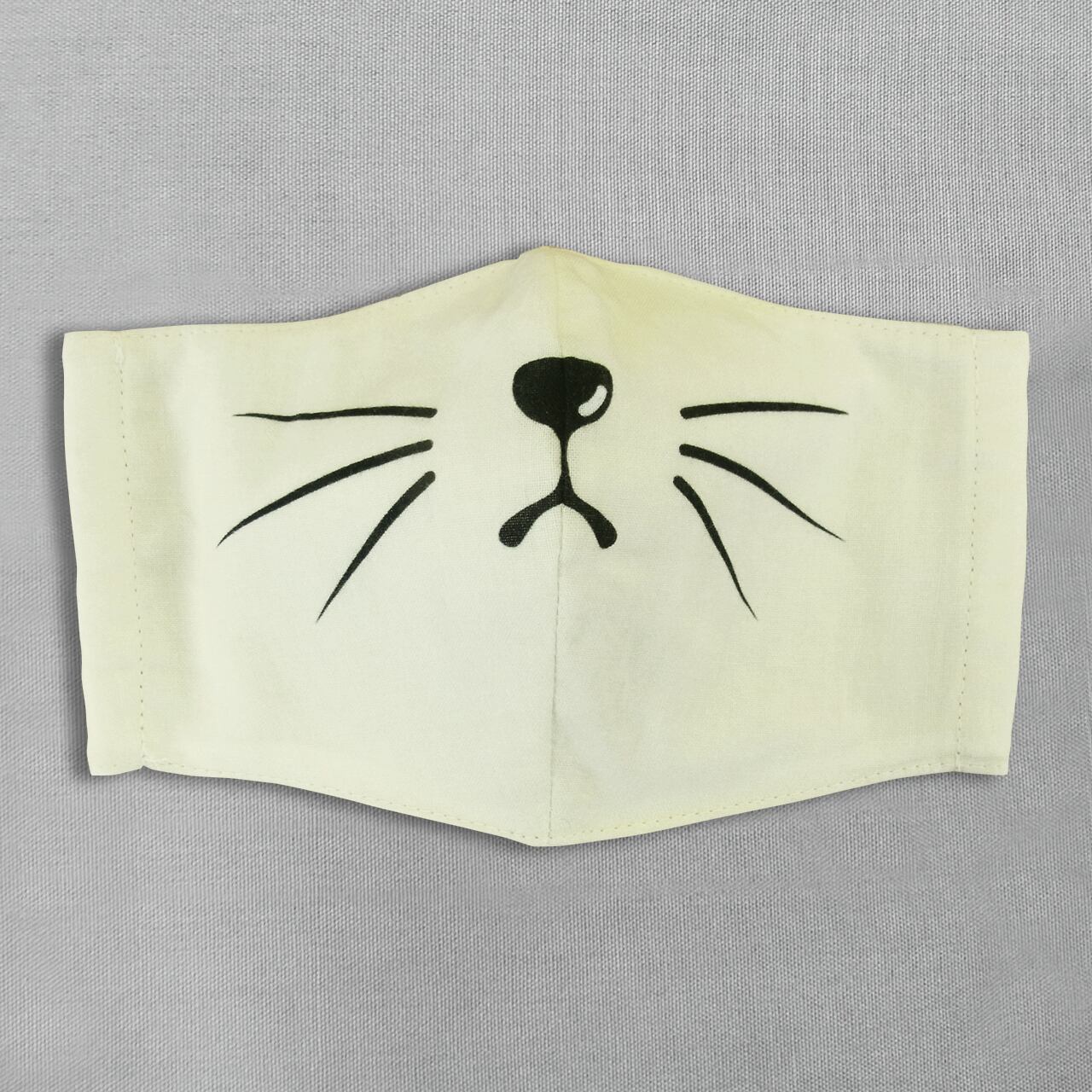猫 2 動物マスク 藍染アイテム 動物マスク 布製マスクの製造販売 水野染工場
