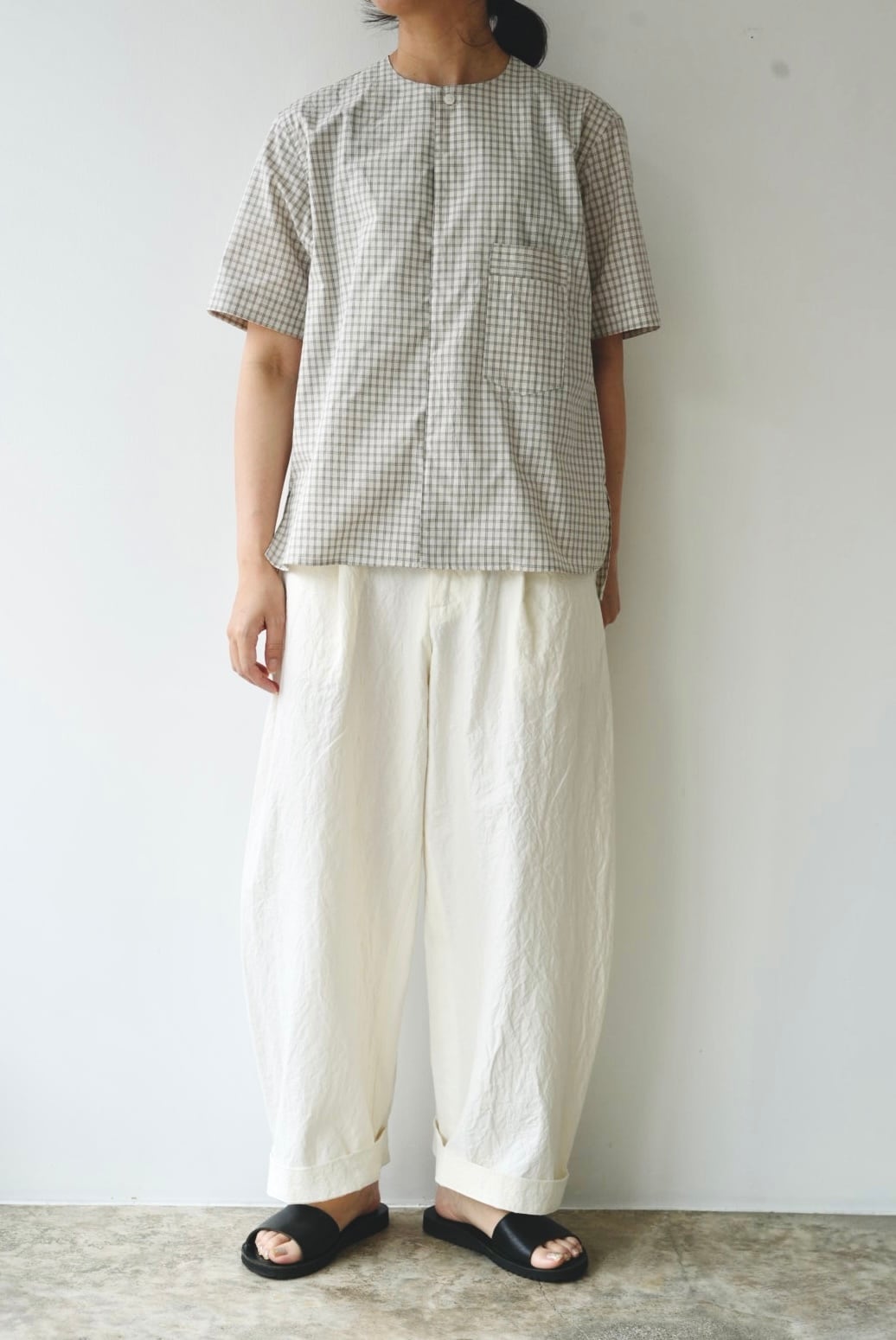 TENNE HANDCRAFTED MODERN ビッグポケットキュロット | Vie