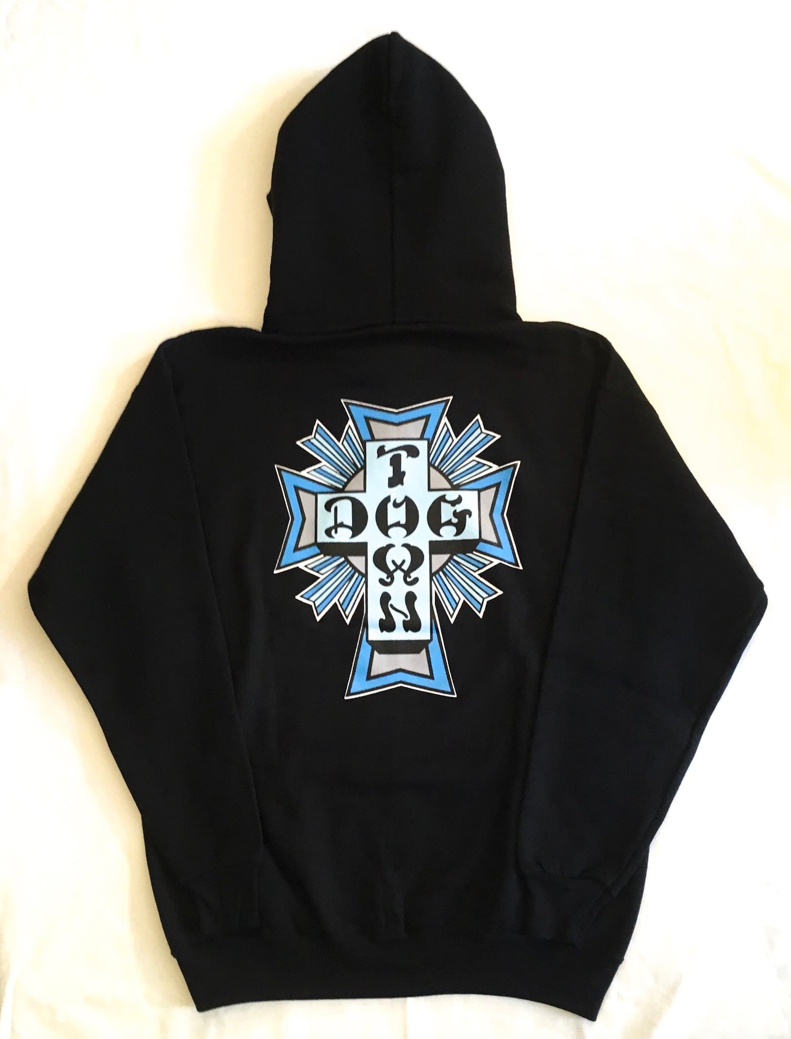 Deadstock 90’s DOGTOWN "CROSS LOGO" SWEAT HOODIE