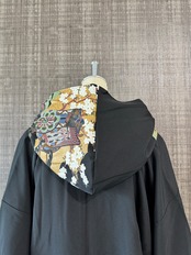Hoodie Long Black 679