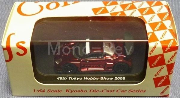 京商 1/64 トヨタ MR-S ZZW30 スーパーGT 赤色メッキ 第48回 東京