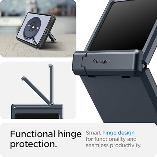 Spigen Galaxy Z Flip 6 ケース スタンド付き 強力保護 ヒンジ保護