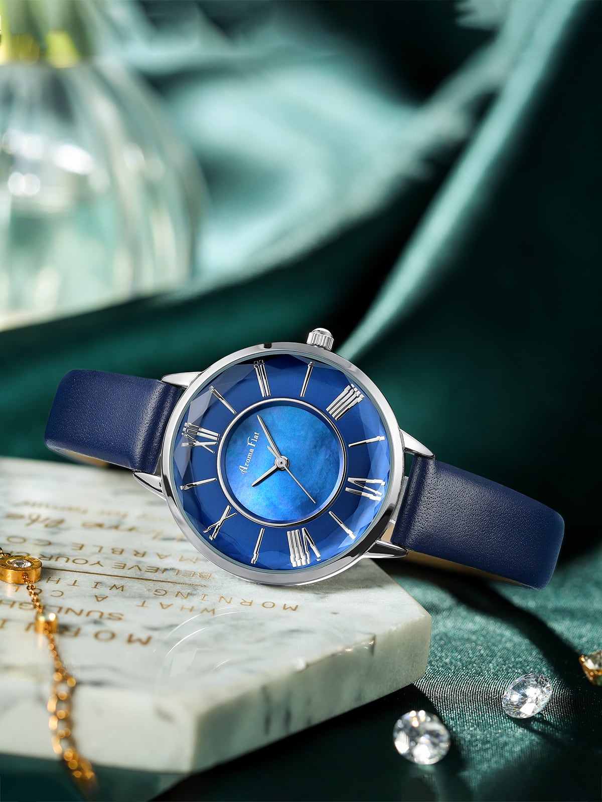 AromaFlat AF-Z1004 Classic(Blue) 腕時計 レディース | AromaFlat