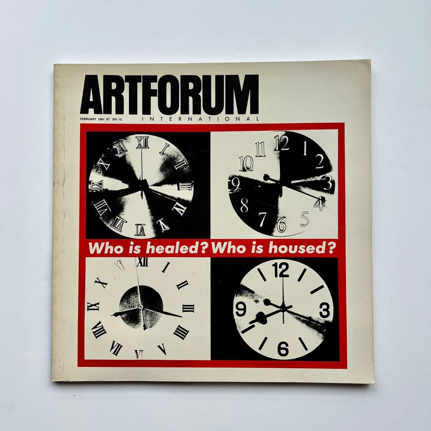 【絶版洋古書・雑誌】ART FORUM February 1991 VOL. 29, NO. 6 [3100273]