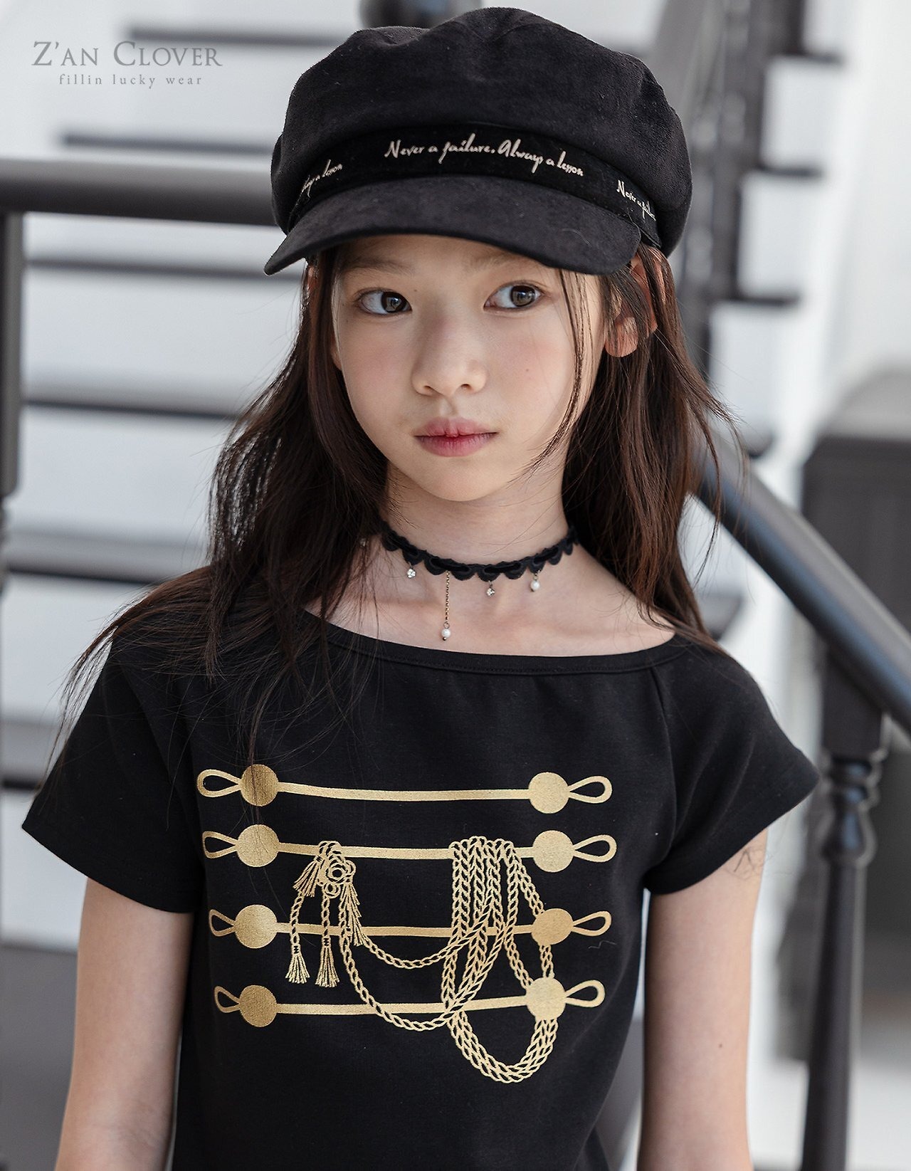 ZAN CLOVER［取寄］gold chain tee 26winter