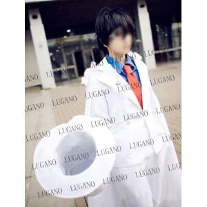 K1636 名探偵コナン☆ 怪盗キッド 風 コスプレ衣装 cosplay