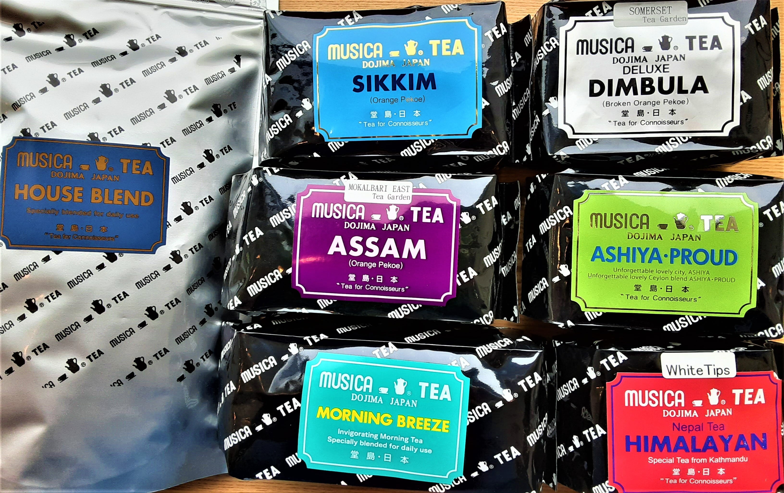 ムジカティーさんの最近の紅茶７種類アソートセット（数量限定商品