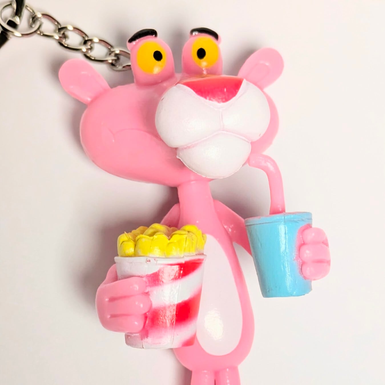 【The Pink Panther / ピンクパンサー】PVC KeyHolder / キーホルダー / フィギュアキーホルダー〚アメリカン雑貨 アメトイ〛