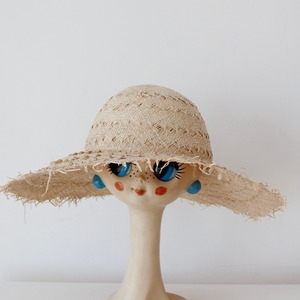 ペーパーつば広ハットFRANCE：PAL-5009 ¥7,600＋tax