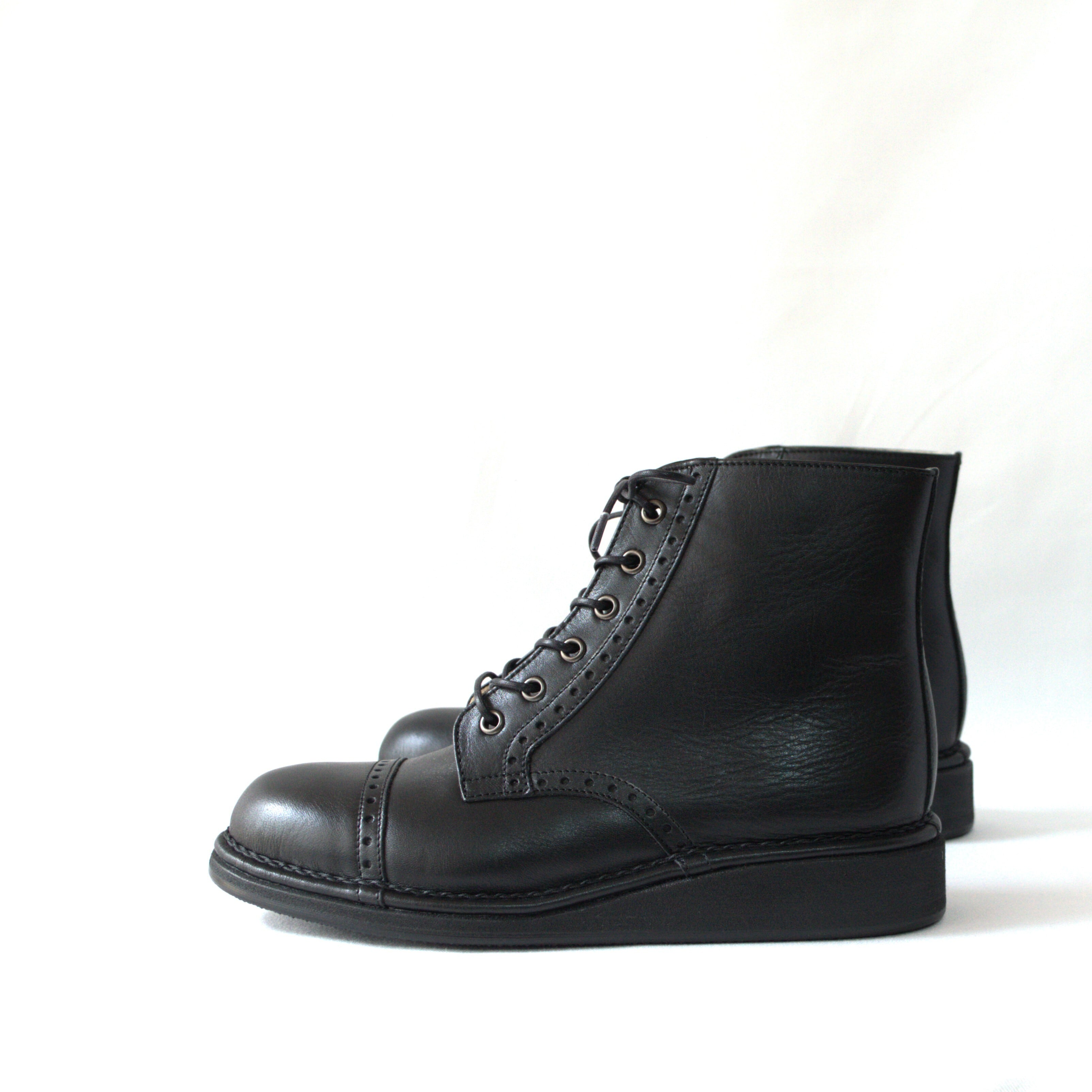 L》ストレートチップ ブーツ L-16 | blue bee shoes | ブルー L》ストレートチップ ブーツ L-16 | blue bee shoes | ブルー