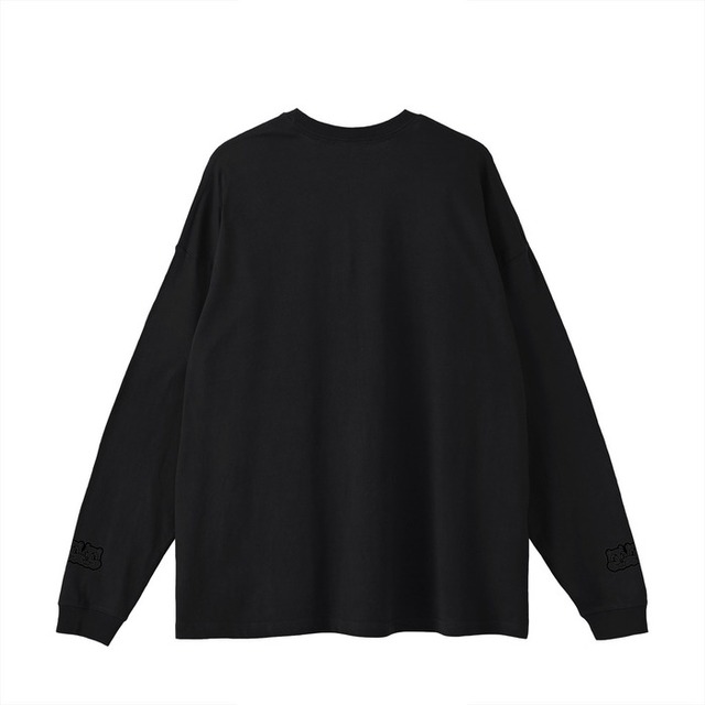 Squirrel Long sleeve T-shirt（スクワロル ロング スリーブ ティーシャツ)【BlackBlack】