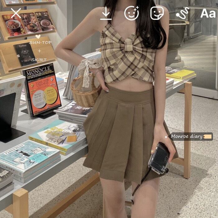 レッドスカート スタイルサマーセット ストリート 大人ガーリー スウィート キュート カジュアル 夏物 ピュア モンロー31215602526