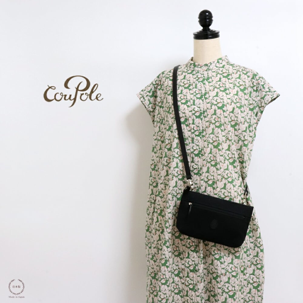 CouPole ( クーポール ) キャンバスセレクトポーチ S (Faria Flowers Small)