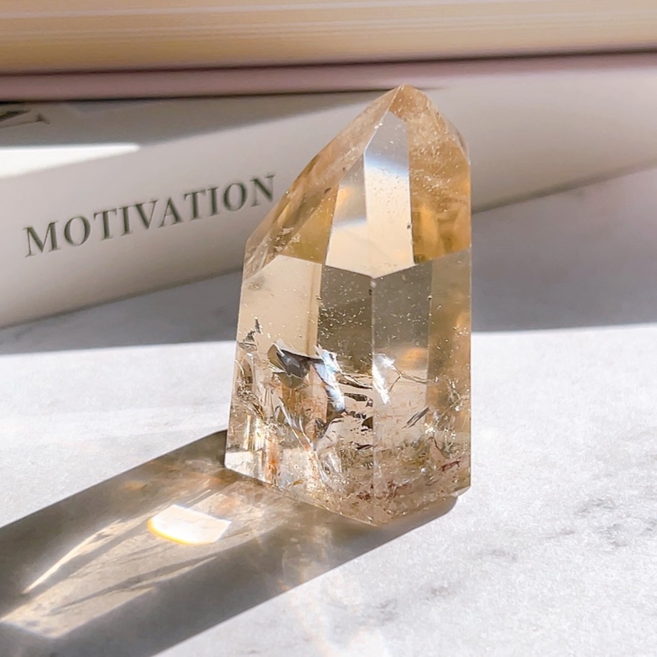 スモーキークォーツポイント01*ブラジル産