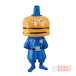 カナダのマクドナルド ビッグマックポリス メイドインカナダ ゴマ付 PVCフィギュア 1985