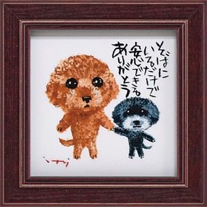 【在庫のみ】ユーパワー 糸井忠晴 ミニ アート フレーム  IT-00572 w12×h12cm IT-00572