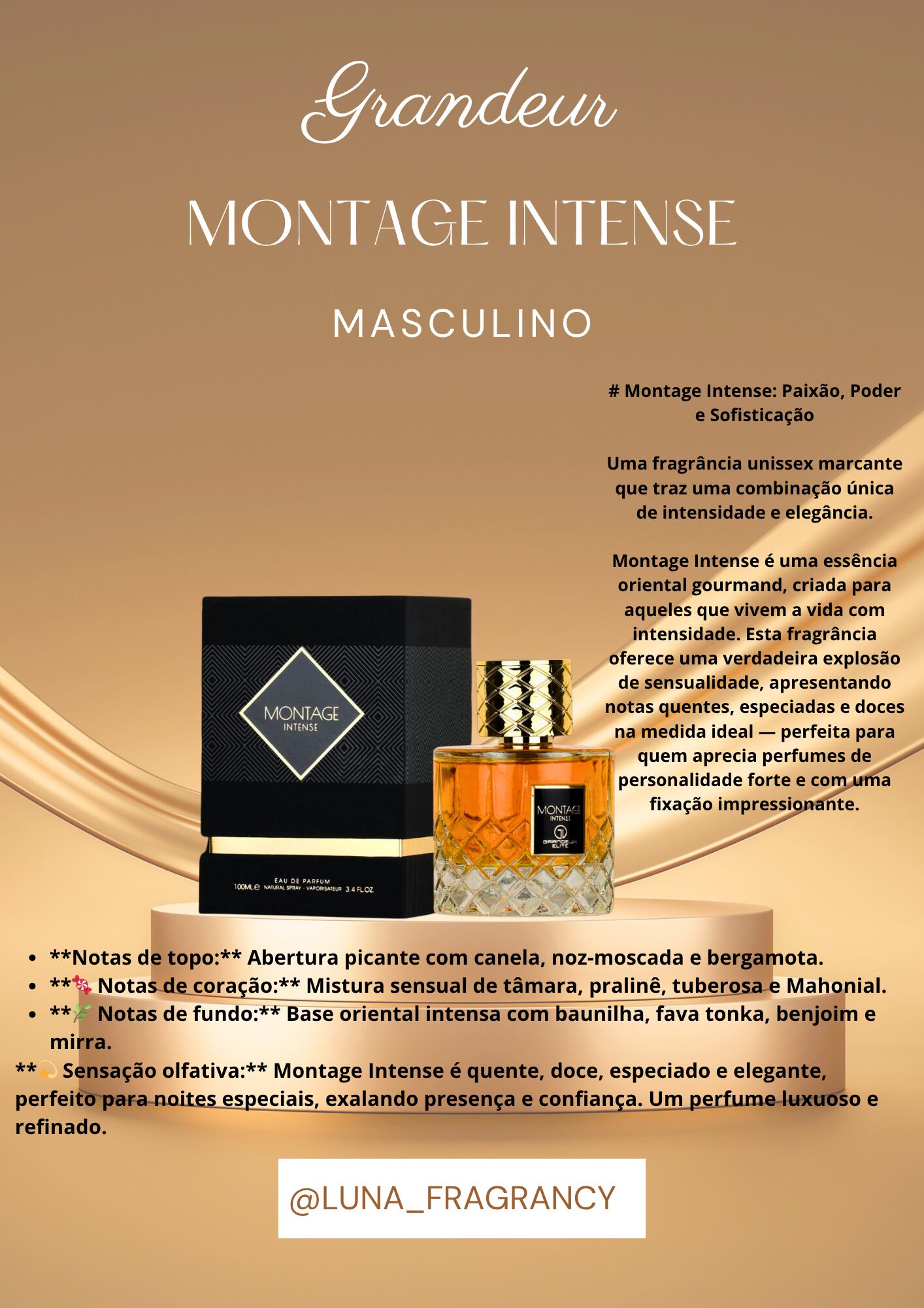 Montage Intense - Grandeur | luna_fragrancy