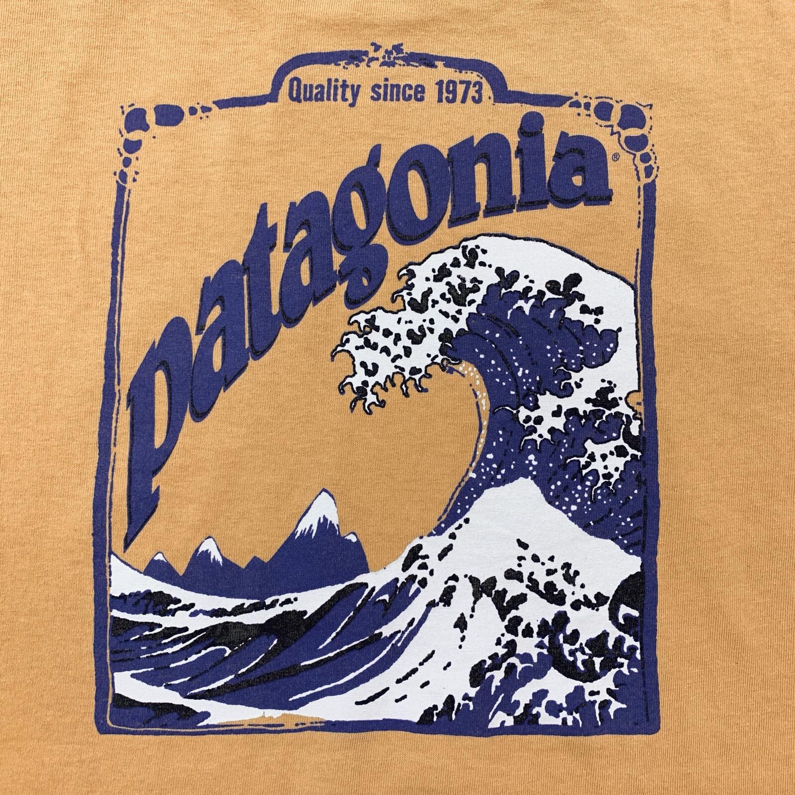 patagonia | パタゴニア 半袖Tシャツ Beneficial T's 波 北斎 USA製