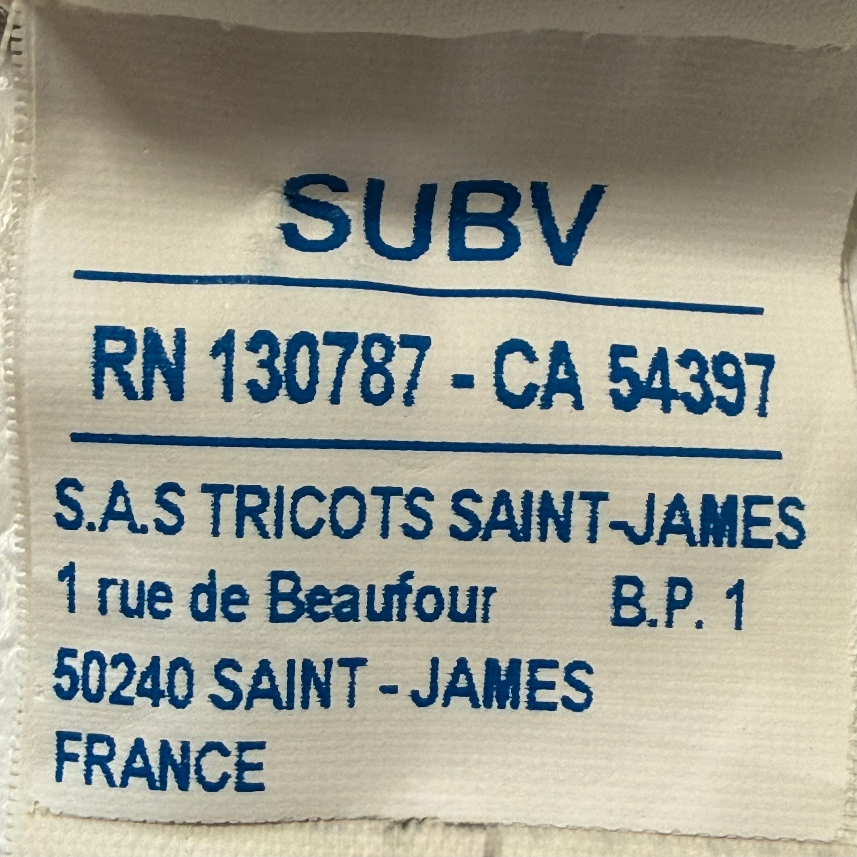 SAINT JAMES フランス製 OUESSANT ボーダー ボートネック バスクシャツ