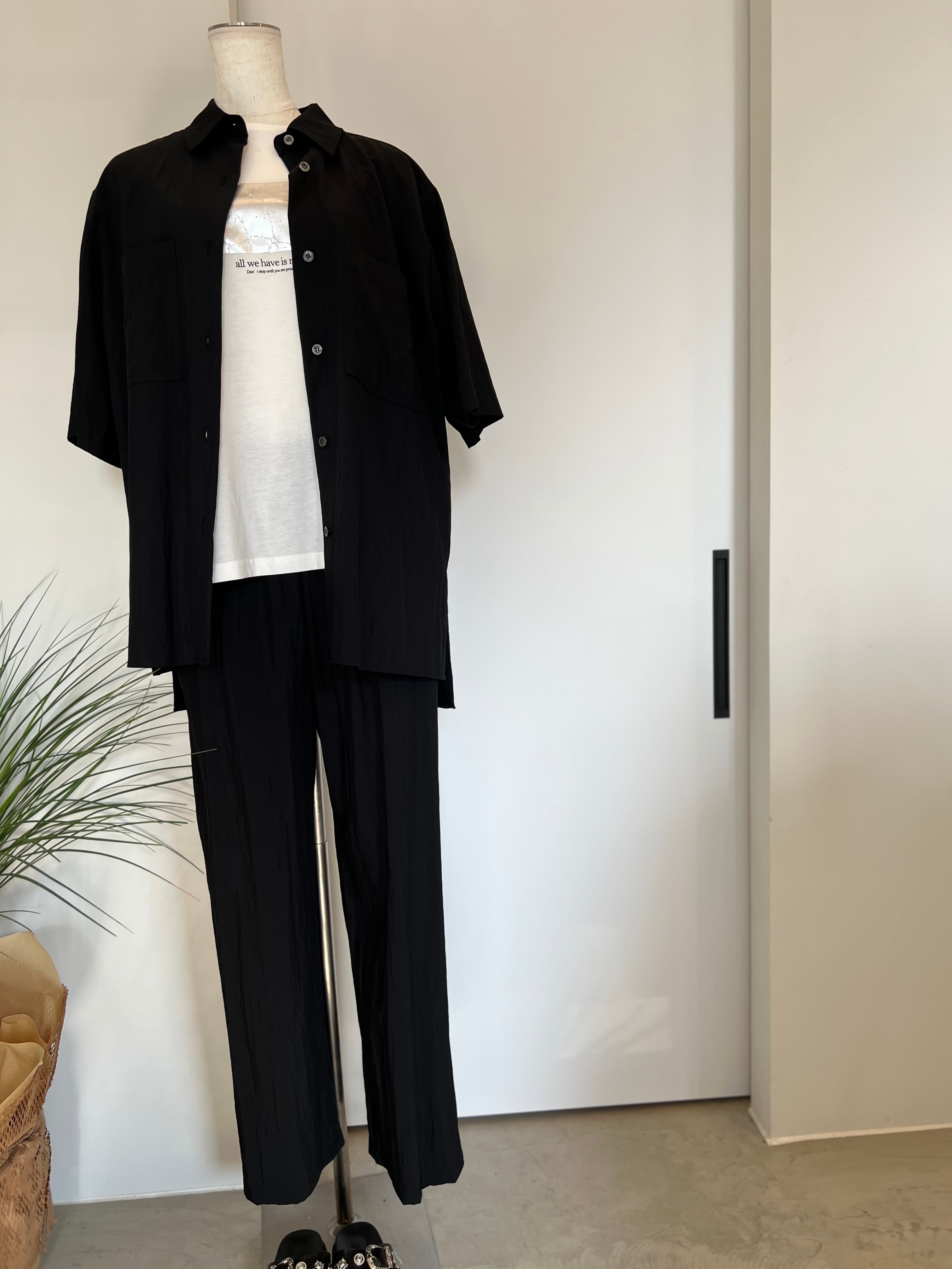 【cafune】セットアップ可 イージーパンツ 535608