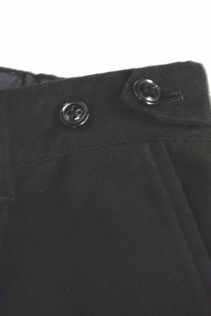Co. Satin High Cut Suede Trousers | comm. arch. ONLINE STORE
