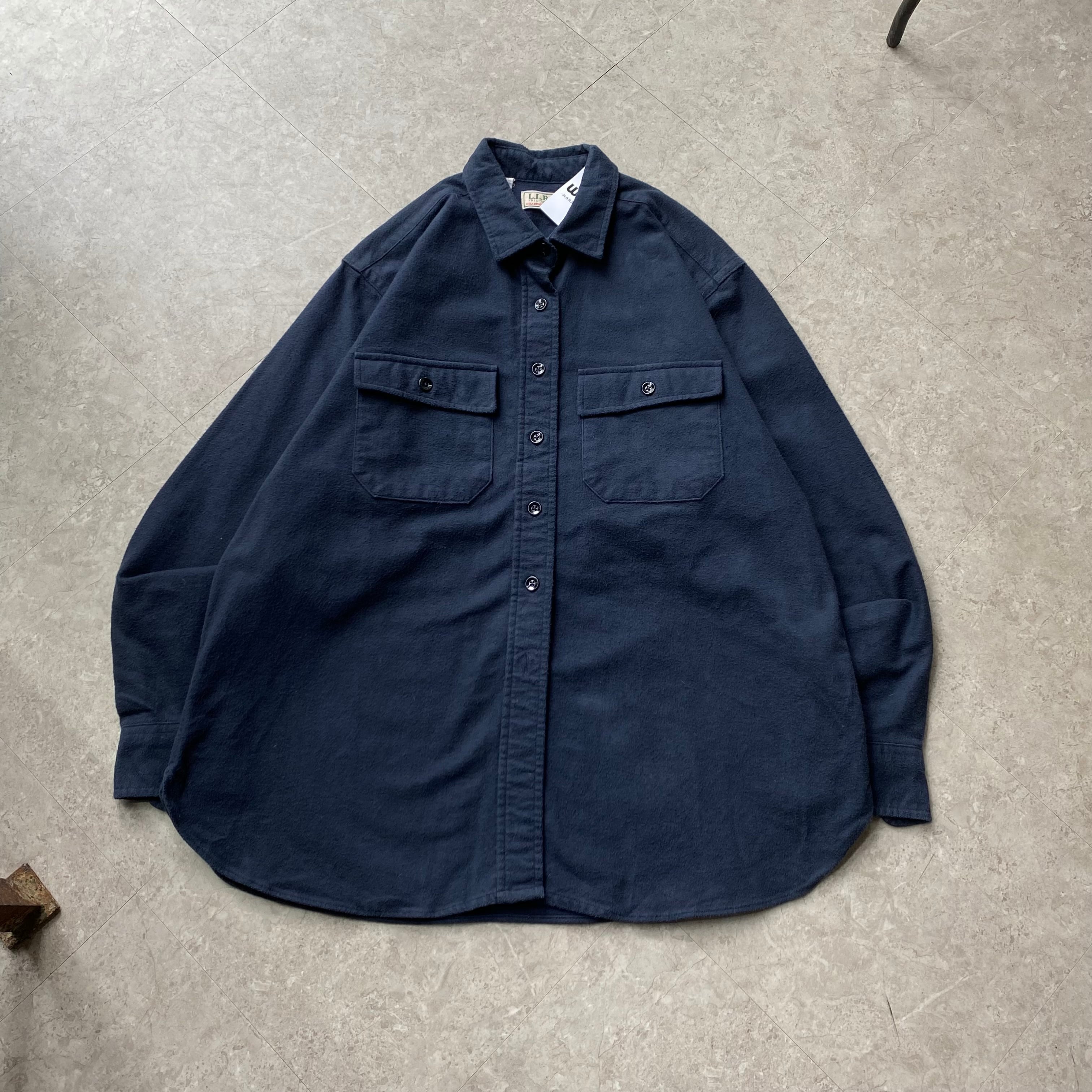 80s L.L.Bean Chamois Cloth L/S shirt【仙台店】