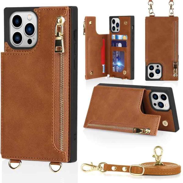 iPhone 14 Plusケース 本革 レザー スマホケース 落下防止 耐衝撃 HANATORA] iPhone 14 Plus ケース 本革 シュリンクカーフレザー