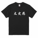 三国志Tシャツ 文字大版　太史慈 子義　色：黒